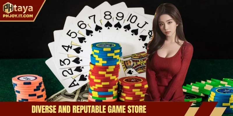 Diverse and reputable game store